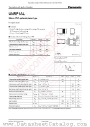 UNRF1AL datasheet pdf Panasonic