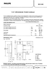 BGY45B datasheet pdf Philips