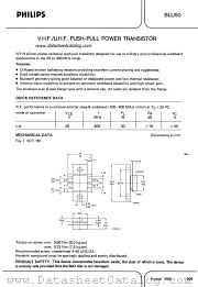 BLU50 datasheet pdf Philips