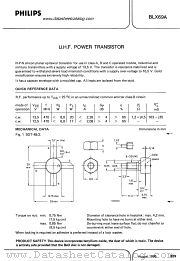 BLX69A datasheet pdf Philips