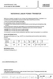 LBE2008T datasheet pdf Philips