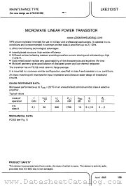 LKE21015T datasheet pdf Philips