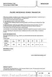 MKB12140W datasheet pdf Philips