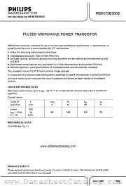 MO6075B200Z datasheet pdf Philips