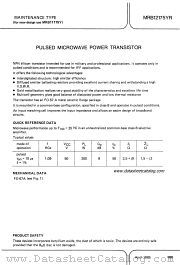 MRB12175YR datasheet pdf Philips