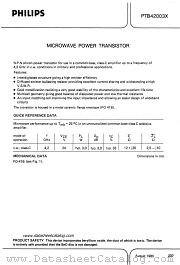 PTB42003X datasheet pdf Philips