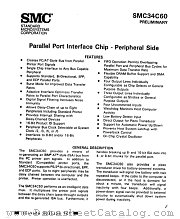 SMC34C60 datasheet pdf Standard Microsystems