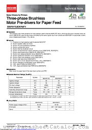 BD6761FS-E2 datasheet pdf ROHM