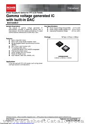 BD81026MUV-E2 datasheet pdf ROHM