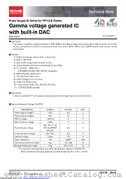BD8149MUV-E2 datasheet pdf ROHM