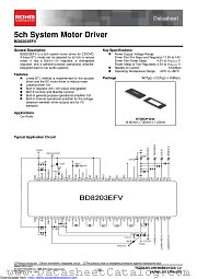 BD8203EFV datasheet pdf ROHM