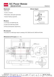 BSM120D12P2C005 datasheet pdf ROHM