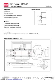 BSM180D12P2C101 datasheet pdf ROHM