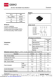 QS8K2TR datasheet pdf ROHM