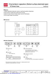 TCTU1C105M8R datasheet pdf ROHM