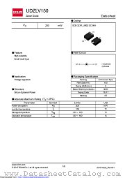 UDZLV150 datasheet pdf ROHM