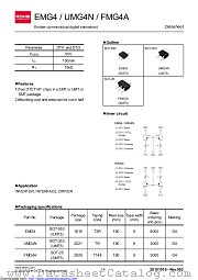 UMG4NTR datasheet pdf ROHM