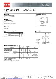 VT6M1 datasheet pdf ROHM
