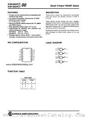 KS74AHCT00 datasheet pdf Samsung Electronic