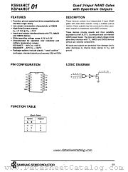 KS74AHCT01 datasheet pdf Samsung Electronic