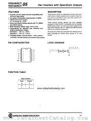 KS74AHCT05 datasheet pdf Samsung Electronic