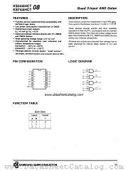 KS74AHCT08 datasheet pdf Samsung Electronic