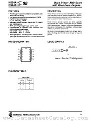 KS74AHCT09 datasheet pdf Samsung Electronic