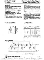 KS74AHCT112 datasheet pdf Samsung Electronic