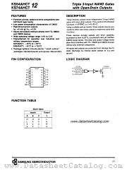 KS74AHCT12 datasheet pdf Samsung Electronic