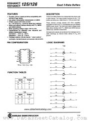 KS74AHCT126 datasheet pdf Samsung Electronic