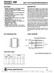 KS74AHCT139 datasheet pdf Samsung Electronic