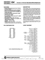 KS74AHCT154 datasheet pdf Samsung Electronic