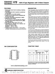 KS74AHCT173 datasheet pdf Samsung Electronic