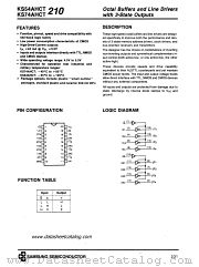 KS74AHCT210 datasheet pdf Samsung Electronic