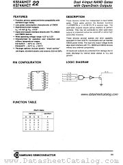 KS74AHCT22 datasheet pdf Samsung Electronic