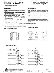 KS74AHCT242 datasheet pdf Samsung Electronic