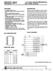 KS74AHCT251 datasheet pdf Samsung Electronic