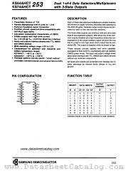 KS74AHCT253 datasheet pdf Samsung Electronic