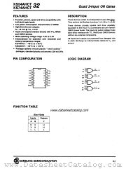 KS74AHCT32 datasheet pdf Samsung Electronic