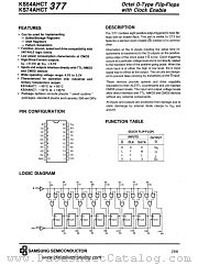 KS74AHCT377 datasheet pdf Samsung Electronic