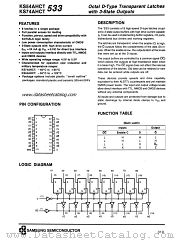 KS74AHCT533 datasheet pdf Samsung Electronic