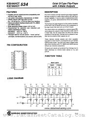 KS74AHCT534 datasheet pdf Samsung Electronic