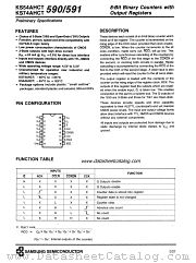 KS74AHCT590 datasheet pdf Samsung Electronic