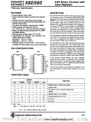 KS74AHCT593 datasheet pdf Samsung Electronic