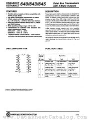 KS74AHCT640 datasheet pdf Samsung Electronic