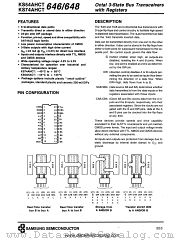 KS74AHCT648 datasheet pdf Samsung Electronic