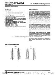 KS74AHCT680 datasheet pdf Samsung Electronic