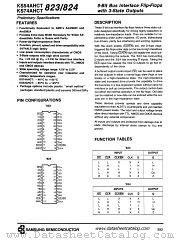 KS74AHCT823 datasheet pdf Samsung Electronic