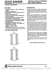 KS74AHCT825 datasheet pdf Samsung Electronic