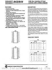 KS74AHCT844 datasheet pdf Samsung Electronic